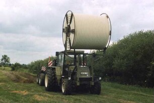 Großhaspel für Dränmaschine Meliomat Universal B 710