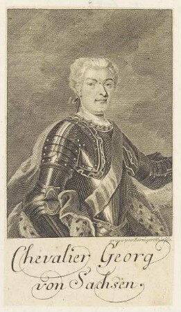 Bildnis des Chevalier Georg von Sachsen