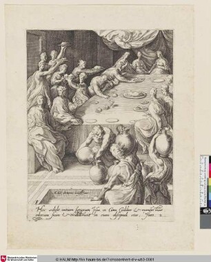 [The Marriage at Cana; Bruiloft te Kana; Hochzeit zu Kanaan]
