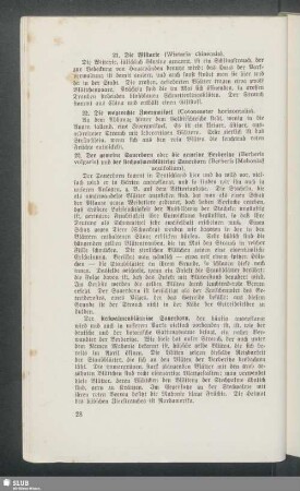 23. Der gemeine Sauerdorn oder die gemeine Berberitze (Berberis vulgaris) und der stechpalmenblättrige Sauerdorn (Berberis [Mahonia] aquifolium)