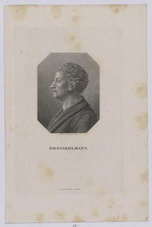 Bildnis des Joh. Winkelmann