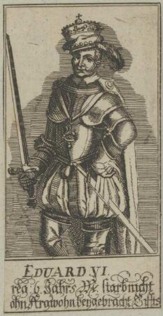 Bildnis von Eduard VI., König von England