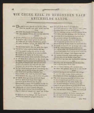 Wie Chunk Ezel Ze Burgonden Nach Kriemhilde Sande