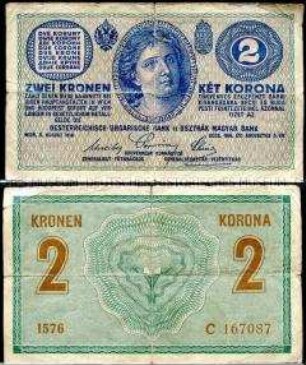 Österreich, 2 Kronen