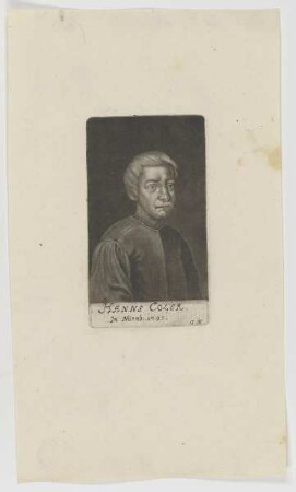 Bildnis des Hanns Coler