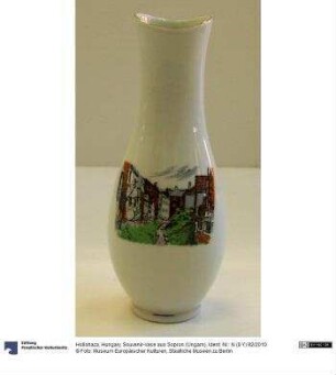 Souvenir-Vase aus Sopron (Ungarn)
