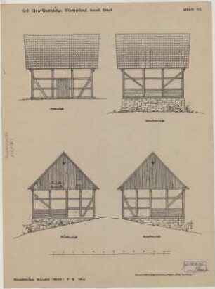 Sassendorf (Kreis Soest): Hof Gämkerschulze. Ansichten