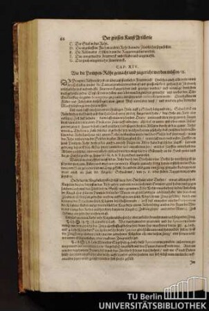 Cap. XIV. Wie die Pompen-Röhr gemacht und zugericht werden müssen.