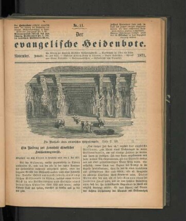 November 1871. Nr. 11
