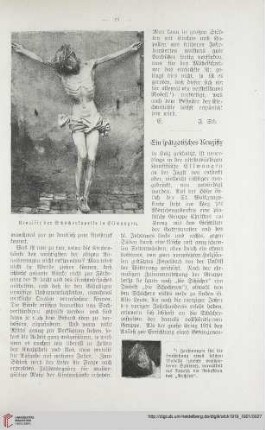 37: Ein spätgotisches Kruzifix