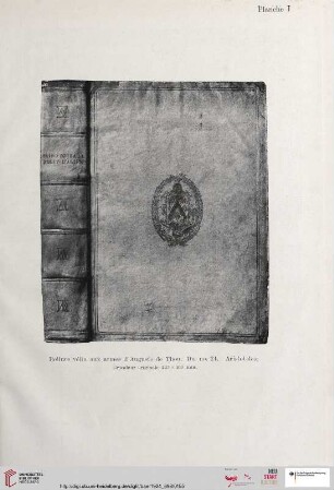Planche I-XVI