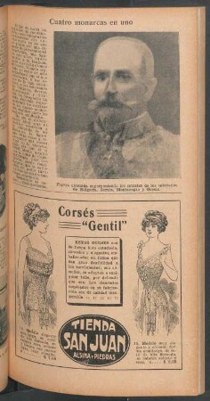 Cuatro monarcas en uno