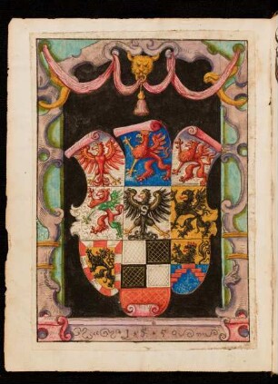 Miniatur: Wappen Herzog Albrechts von Preußen