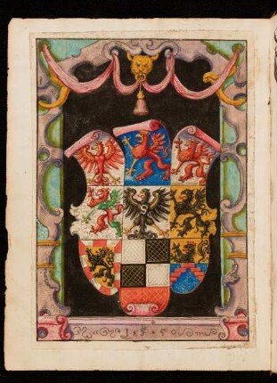 Miniatur: Wappen Herzog Albrechts von Preußen