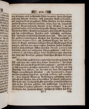 409-420, Ware nicht auch Gottes-rauberische Unruhe ...