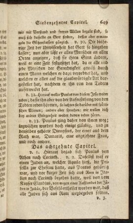 649-660, Das achtzehnte Capitel. - Das neunzehnte Capitel.