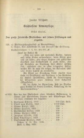 Zweiter Abschnitt. Geschlossene Armenpflege