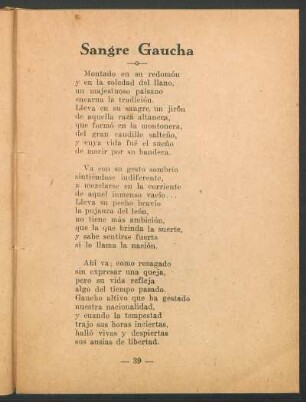 Sangre Gaucha