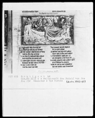 Weltchronik - Bruder Philipp — ---, Folio 1recto-256recto---, Folio 1recto-256rectoTod Davids, Folio 232recto