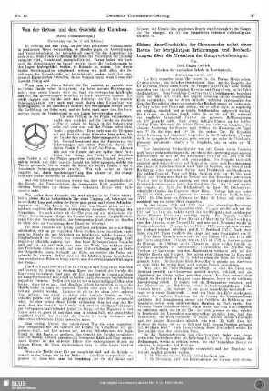 Von der Grösse und dem Gewicht der Unruhen (Fortsezung von No. 11 und Schluss)
