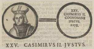 Bildnis von Casimirvs II., König von Polen
