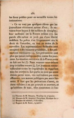 Collection complète des ouvrages, publiés sur le gouvernement représentatif et la constitution actuelle de la France : formant une espèce de cours de politique constitutionnelle, 2,[2] = Pt. 4
