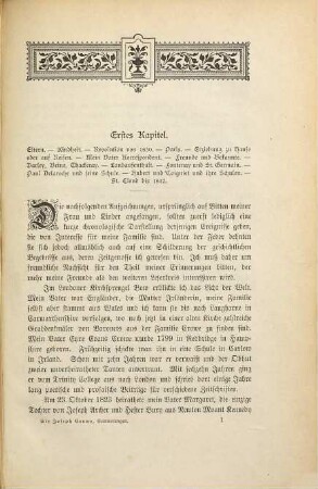 Lebenserinnerungen eines Journalisten, Staatsmannes und Kunstforschers : 1825 - 1860