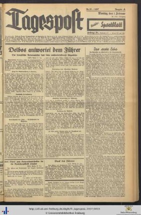 Nr. 31-58 (Februar 1937)