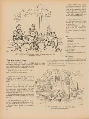 "Wie siehst denn du wieder aus, Fritzle?" "Nu aber fix, Mädels!"