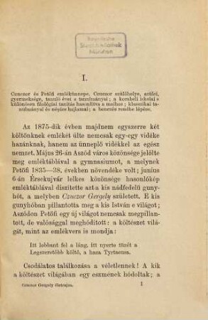Czuczor Gergely élete és munkái