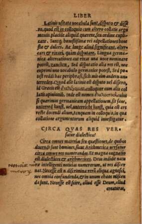Erotemata Dialectices : continentia fere integram artem, ita scripta, ut iuuentuti utiliter proponi possint