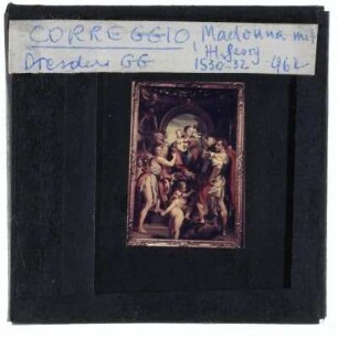 Correggio, Die Madonna des heiligen Georg