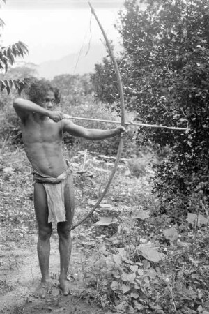 Bogenschütze (Deutsche Indien-Expedition 1926/1929 - 1. Sri Lanka)