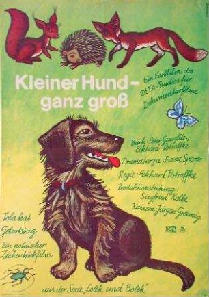Kleiner Hund - ganz groß