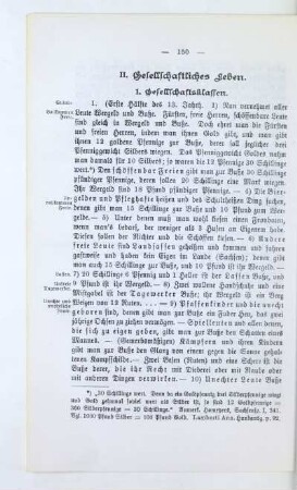 II. Gesellschaftliches Leben