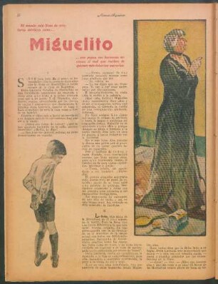 Miguelito : Cuento por Enrique Lavie