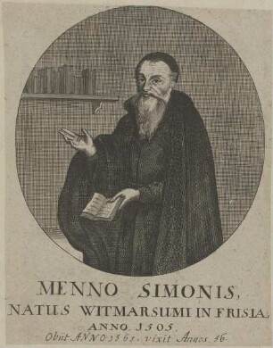 Bildnis des Menno Simonis