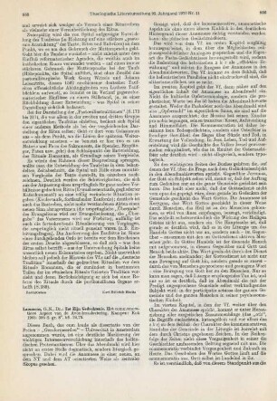 855-857 [Rezension] Lammens, Gerrit Nicolaas, Tot zijn gedachtenis