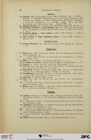 Städte (Nr. 588-717)