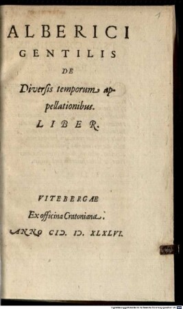 De diversis temporum appellationibus liber