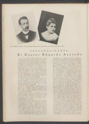 Personalidades: El Doctor Eduardo Acevedo