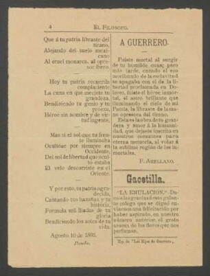 A Guerrero.