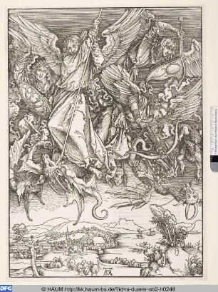 Michaels Kampf mit dem Drachen