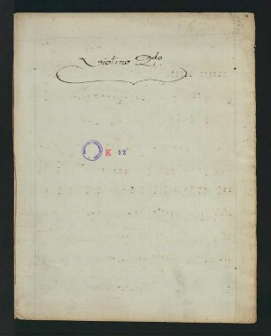 1-16, Violino II.