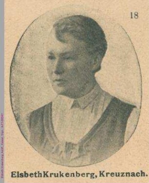 Porträt von Elsbeth Krukenberg