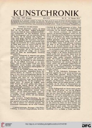 Heft 21 (13. Februar 1914)