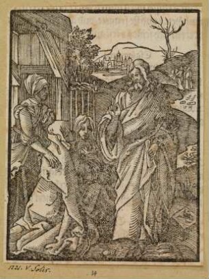 Der Abschied Christi von seiner Mutter