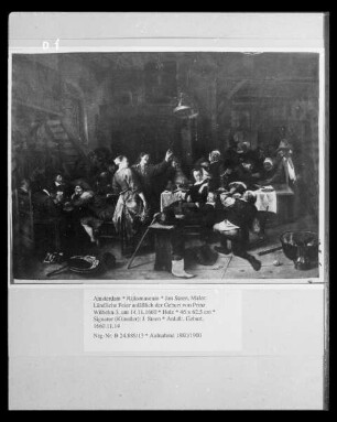 Ländliche Feier anläßlich der Geburt von Prinz Wilhelm 3. am 14.11.1660
