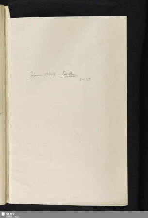 24-25. Bergk, Johann Adam