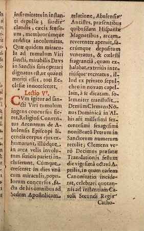 Die 28. Aprilis. In Festo Translationis Sancti Petri De Alcantara Confessoris : [Hac die 24. Januarii, 1671]